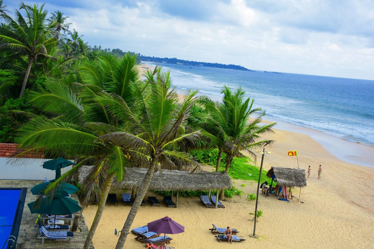 Ranmal Beach Hotel Hikkaduwa Exterior foto